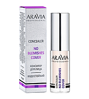 Aravia Professional No Blemish Cover Concealer 01 - Консилер стойкий водоотталкивающий для коррекции несовершенств, оттенок слоновая кость 5 мл